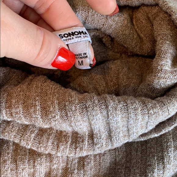 turtleneck sweater quarter sleeve - Picture 3 of 3